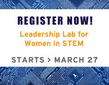 Register Now for Leadership Lab for Women in STEM careers